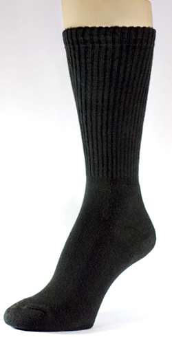 Men's mid-calf sports socks - Black 